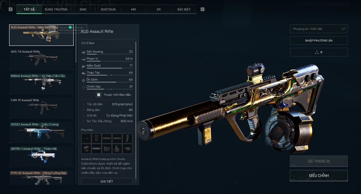Vũ khí trong Delta Force